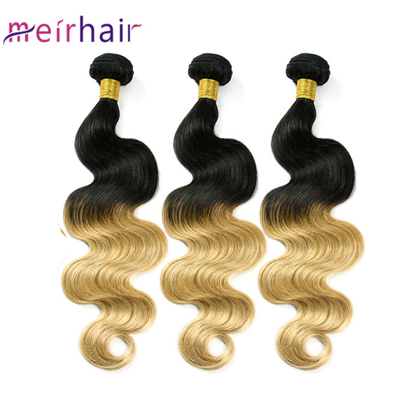 Ombre Tb27 Human Hair Extensions Tangle-free 